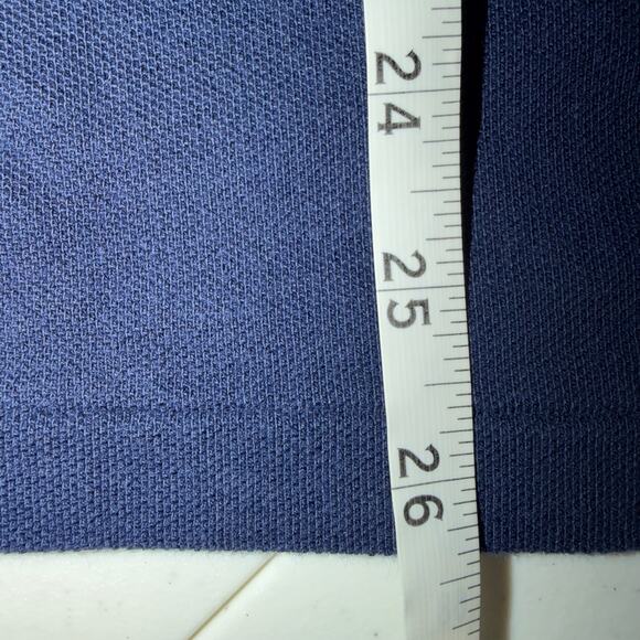 Polo Ralph Lauren Hoodie Mens XL Navy Blue Large White Pony Long Sleeve Polo - Picture 8 of 8